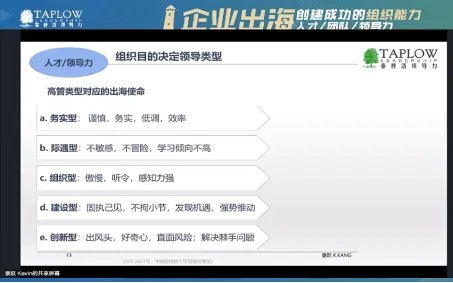 187期直播精华 | 企业出海如何创建成功的组织能力
