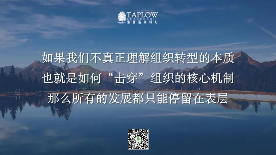 领导组织变革：在结果、支撑和动力层都发力，才能穿越周期