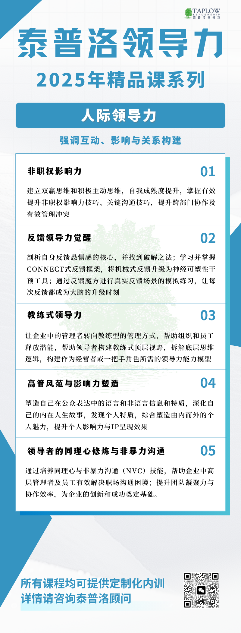 泰普洛2025最新精品课系列