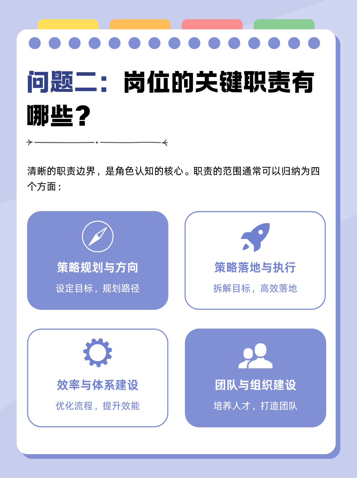 五个问题，厘清管理者的角色认知