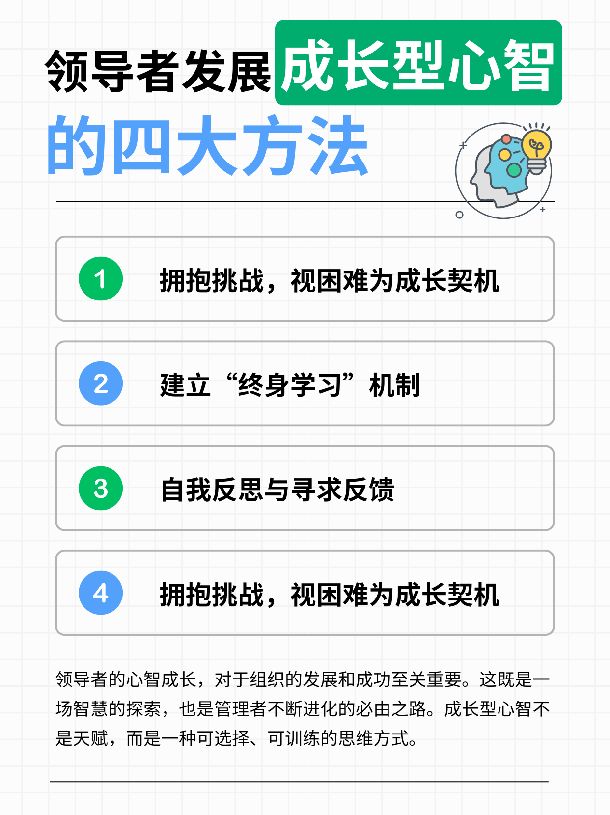 领导者的成长型心智：组织韧性的底层密码