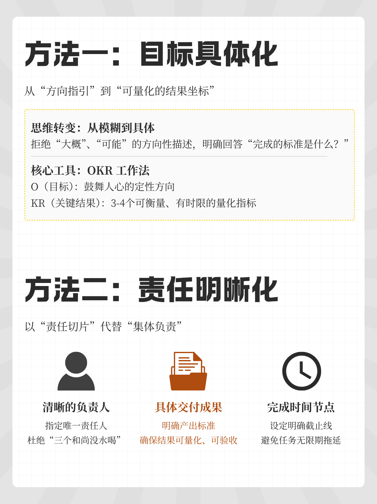 所有行动力的问题，都来源于精确性的不